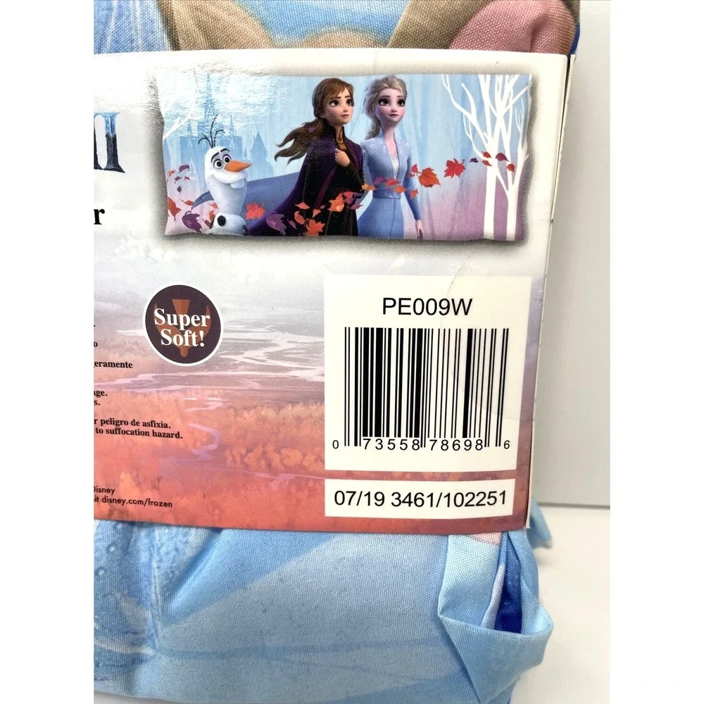 Disney Frozen II Elsa Anna Olaf Body Pillow Cover